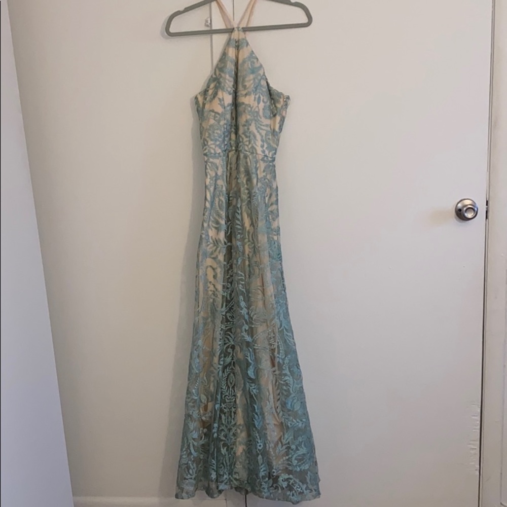 Mint green Gown by Speechless